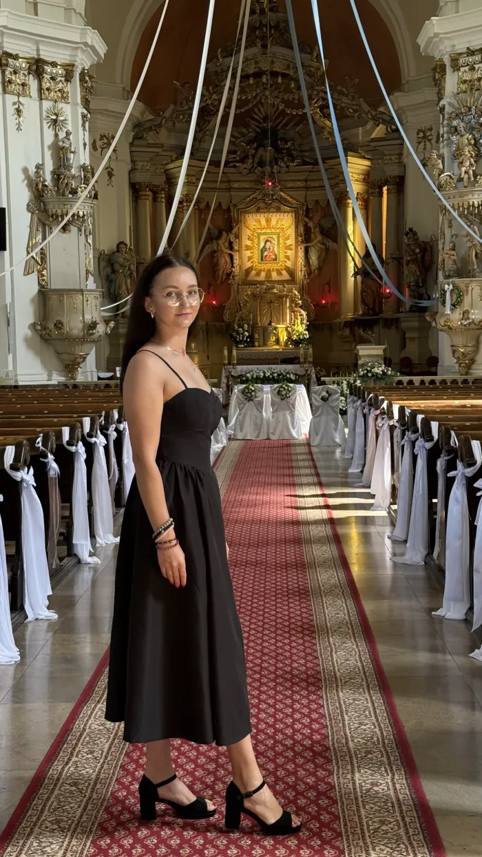 Paulina Kieruj, sopranistka — oprawa muzyczna ślubu kościelnego w sanktuarium w Biechowie